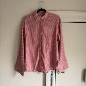 Striped Pink Women's Top NWT